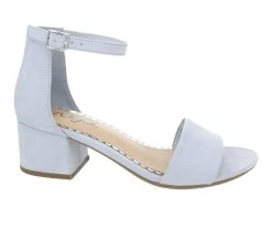 Coupon 🔥 Women's Sugar Noelle Low 👗 Dress 🩴 Sandals Baby Blue 🧨