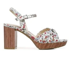 Deals 👍 Women's LifeStride Lucky 👗 Dress 🩴 Sandals Red Multi 😍