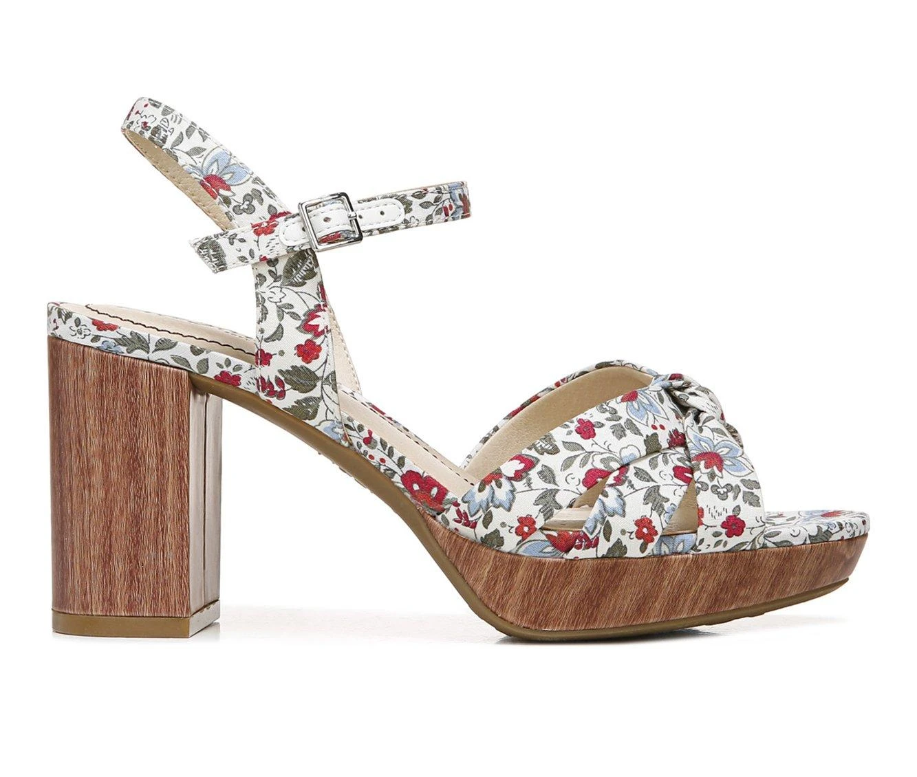 Deals ๐ Women's LifeStride Lucky ๐ Dress ๐ฉด Sandals Red Multi ๐ - Image 2