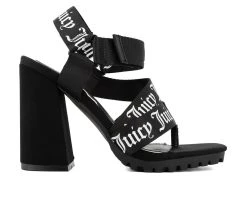 Top 10 ๐ฏ Women's Juicy Georgette Block Heel ๐ Dress ๐ฉด Sandals Black โ