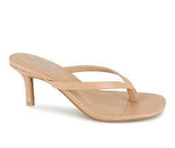 Budget ⭐ Women's XOXO Gem 👗 Dress 🩴 Sandals NUDE ✔️