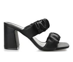 Buy 👏 Women's Journee Collection Zoee 👗 Dress 🩴 Sandals Black 🛒