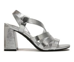 Outlet ⌛ Women's LifeStride Broadway 👗 Dress 🩴 Sandals Silver 🔔