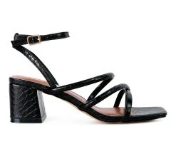 Best Pirce 💯 Women's London Rag Right Pose 👗 Dress 🩴 Sandals Black 🔥