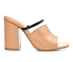 Promo โญ Women's Journee Collection Heiddy ๐ Dress ๐ฉด Sandals Tan ๐งจ