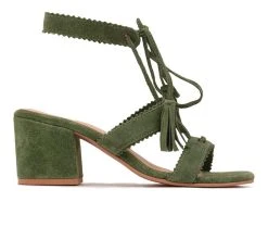 Cheap 👏 Women's Rag & Co Zena 👗 Dress 🩴 Sandals Green 😉
