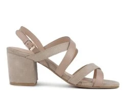 Buy ๐งจ Women's Rag & Co Mon-Lapin ๐ Dress ๐ฉด Sandals Nude ๐