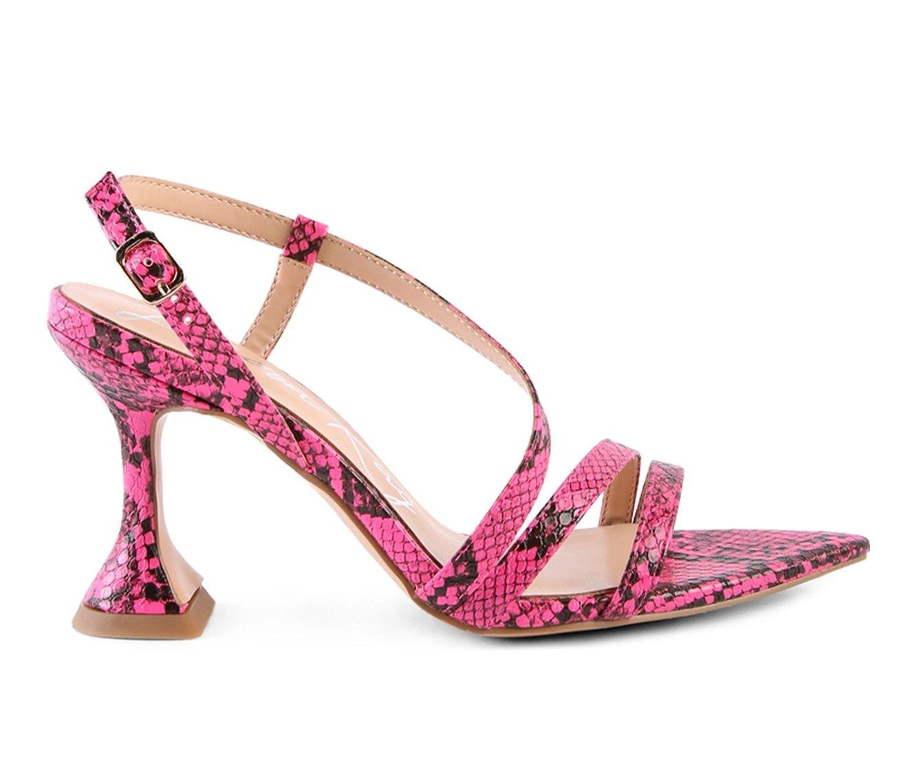 Best reviews of ๐ Women's London Rag Cherry Tart ๐ Dress ๐ฉด Sandals Neon Pink โ๏ธ - Image 2