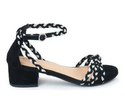 Cheapest ๐ฏ Women's Rag & Co Candance ๐ Dress ๐ฉด Sandals Black ๐งจ
