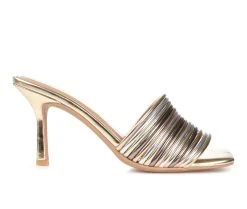 Wholesale 😍 Women's Journee Collection Calliope 👗 Dress 🩴 Sandals Pewter 🛒