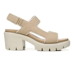 Coupon ✔️ Women's Dr. Scholls Almost There Platform 🩴 Sandals Sand ⭐