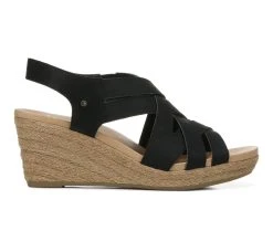 Cheap 😍 Women's Dr. Scholls Everlasting Wedge Heeled 🩴 Sandals Black 🔥