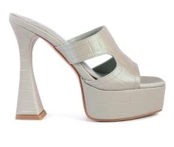 Discount 😀 Women's London Rag PD Platform 👗 Dress 🩴 Sandals Mint 😉