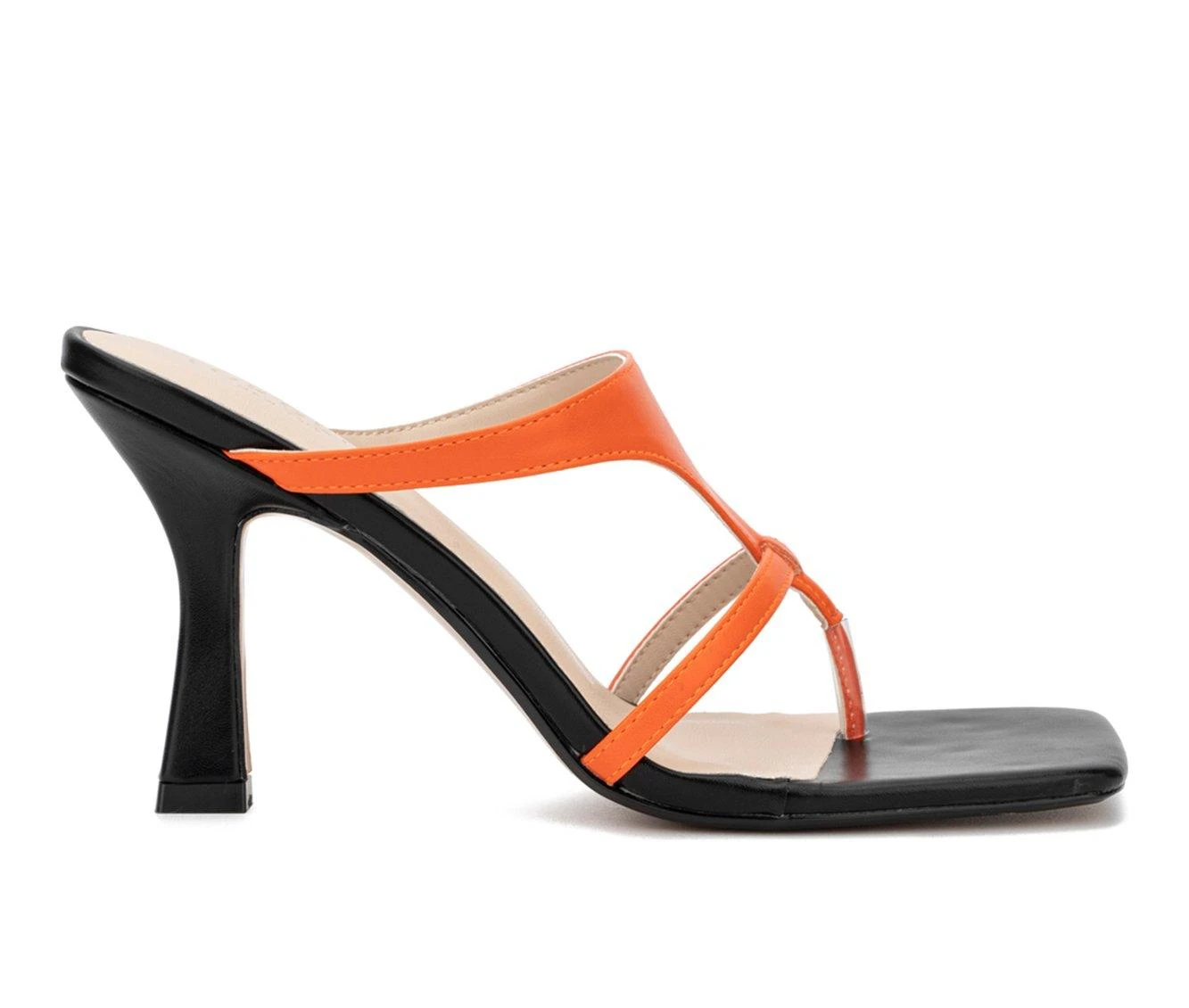Discount 👏 Women's Torgeis Aconite Stiletto 🩴 Sandals Orange 💯 - Image 2