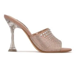 Wholesale 🎉 Women's Nine West Ziptip 👗 Dress 🩴 Sandals Light Natural 🔥