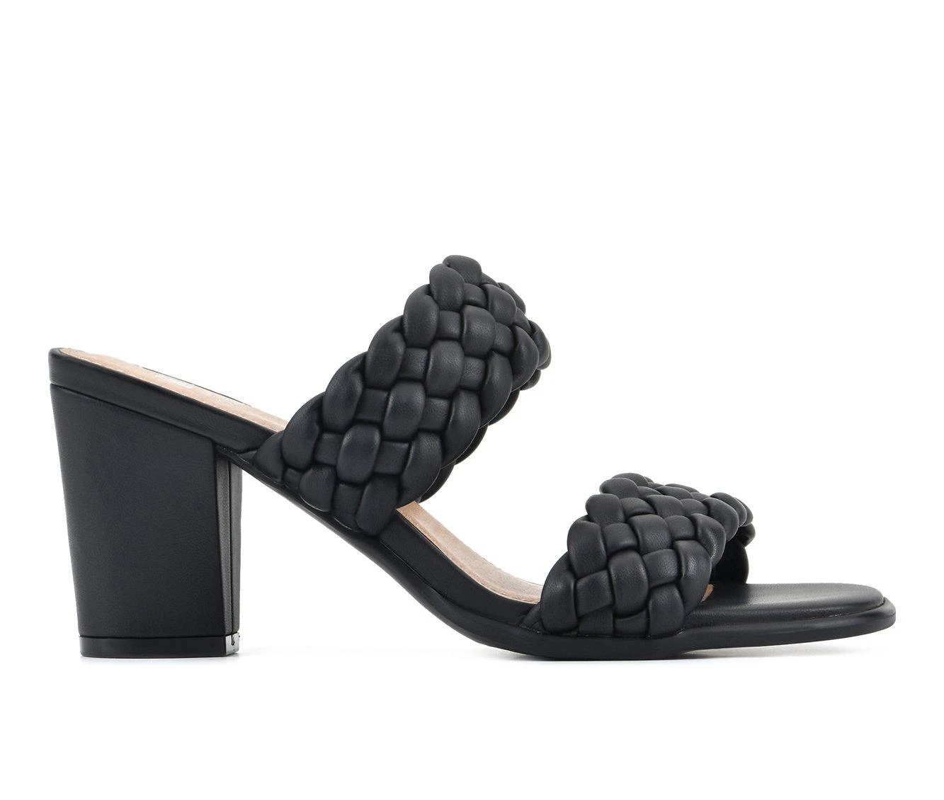 Outlet ๐ Women's White Mountain By Far Heeled ๐ Dress ๐ฉด Sandals Black ๐ - Image 2