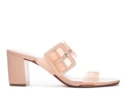 Best Pirce 🎉 Women's Chinese Laundry Yippy 👗 Dress 🩴 Sandals Nude 🔥