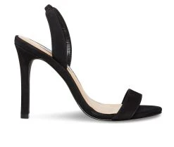 Top 10 🎁 Women's Steve Madden Marbella 👗 Dress 🩴 Sandals Black Nubuck 🔔