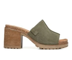 Buy 👍 Women's Zodiac Lissa Heeled 🩴 Sandals Moss 👏