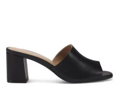 Flash Sale 🛒 Women's Aerosoles Entree Mule 👠 Heels Black 🧨