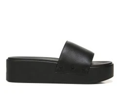 Best deal 🛒 Women's Dr. Scholls Pisces Max Platform Slide 🩴 Sandals Black 🛒