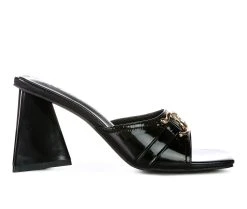 Wholesale 🔥 Women's London Rag Salisbury 👗 Dress 🩴 Sandals Black ❤️