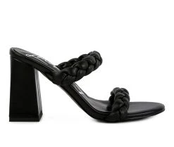 Best Pirce 👍 Women's London Rag Mi Amor 👗 Dress 🩴 Sandals Black 🔥