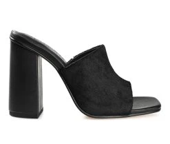 Top 10 😀 Women's Journee Signature Deena 👗 Dress 🩴 Sandals Black ✔️