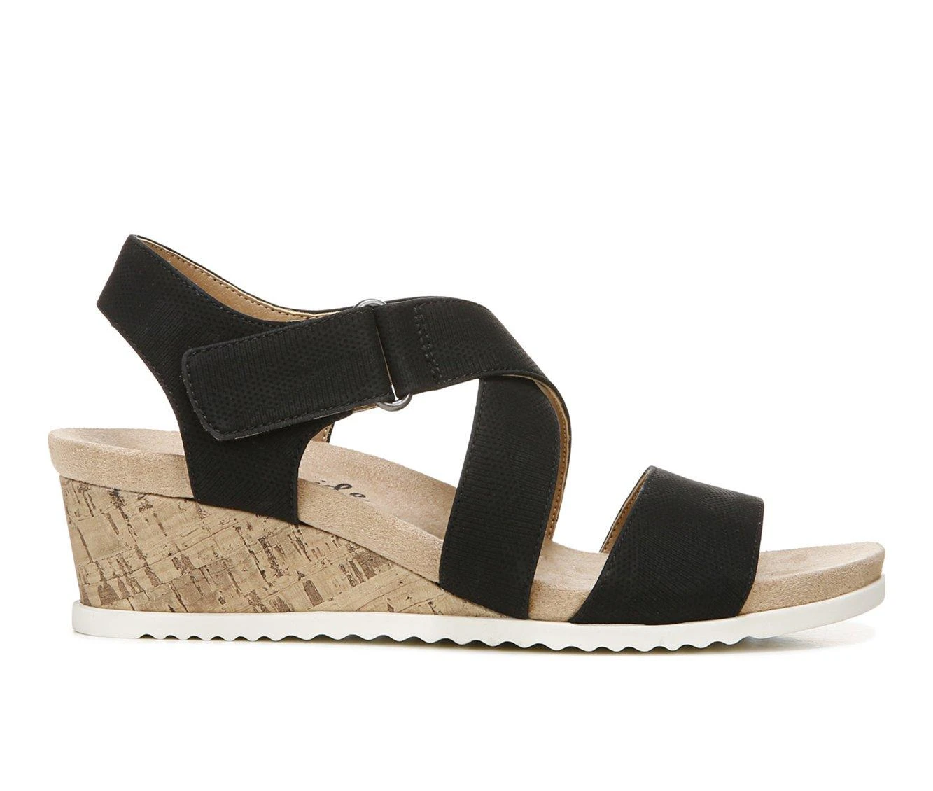 Flash Sale ๐ฅฐ Women's LifeStride Sincere Wedge ๐ฉด Sandals Black ๐