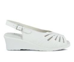 Top 10 😀 Women's SPRING STEP Gail Wedges White 🎉