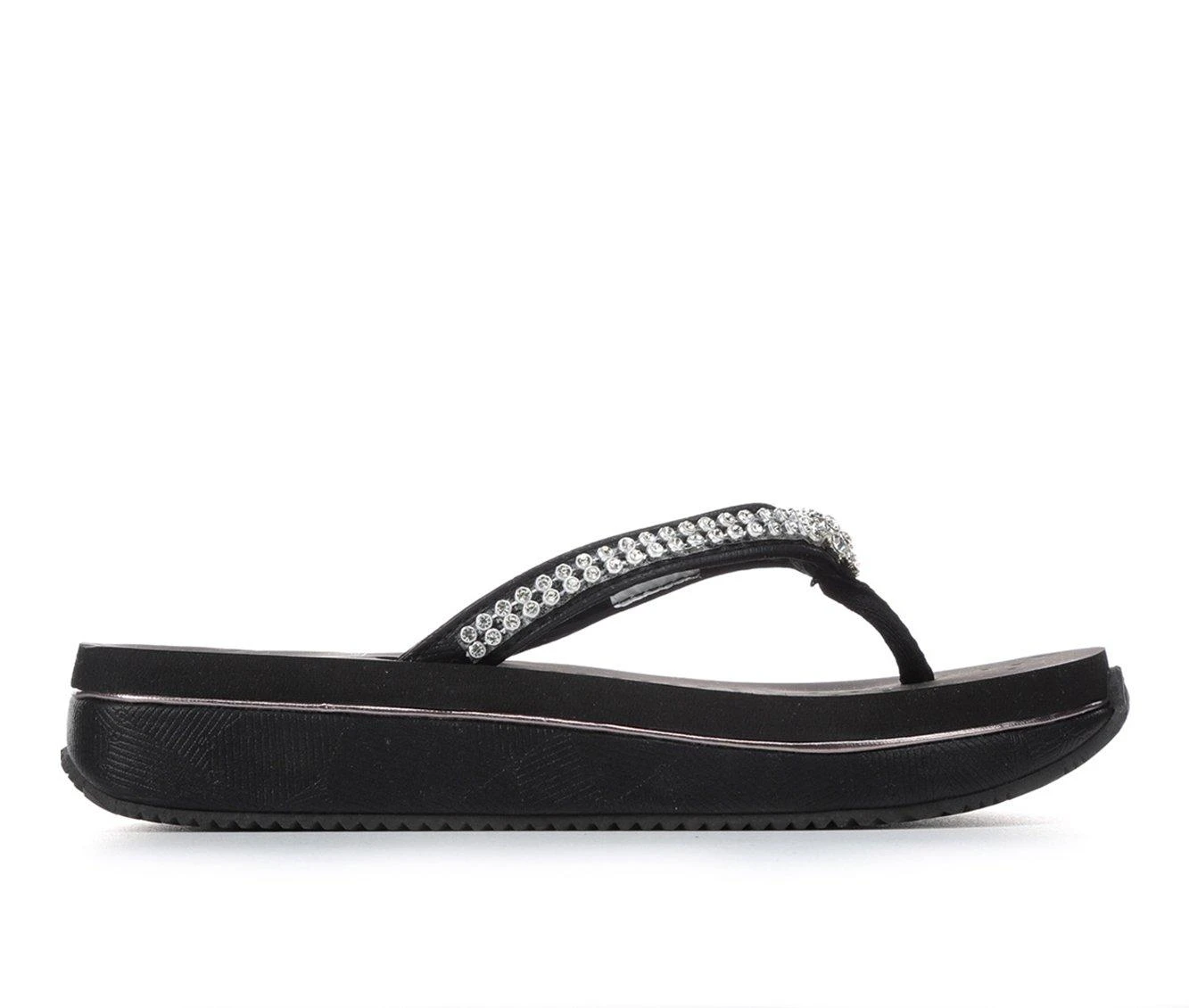 Best reviews of 🥰 Women's Volatile Sol Rhinestone Wedges Black 🎉