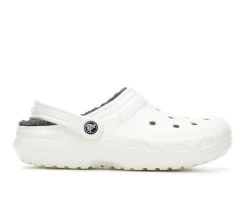 Best Sale 🎁 Adults' Crocs Classic Lined Clogs White/Grey 🎁