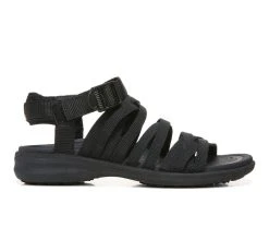 Best Pirce 😉 Women's Dr. Scholls Tegua Sporty 🩴 Sandals Black 😍
