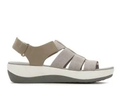 Hot Sale ❤️ Women's Clarks Arla Shaylie 🩴 Sandals Sand 🔔