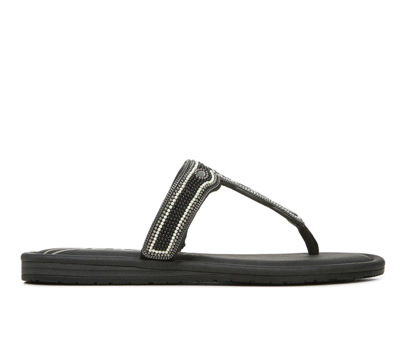 Best Sale ๐ฅ Women's Zodiac Yves Flip-Flops Black Multi ๐งจ
