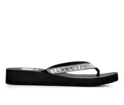 Best Sale ๐ฅ Women's Yellow Box Zemily Flip-Flops Black/Clear โญ