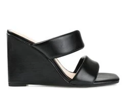 Deals ๐ Women's Journee Collection Kailee Wedges Black ๐