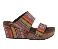 Wholesale 😍 Women's Volatile Vittoria Platform Wedge 🩴 Sandals Spring Serape 👏