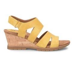 Brand new ⭐ Women's EuroSoft Sadra Wedge 🩴 Sandals Yellow ⭐