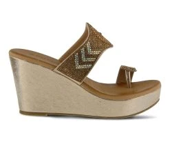 New 🎉 Women's Patrizia Heena Wedges Gold 🔔