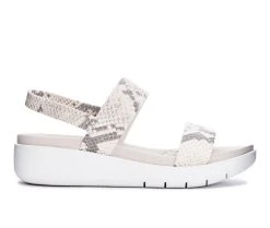 Best Sale 🔔 Women's CL By Laundry Catching Wedge 🩴 Sandals Beige ⌛