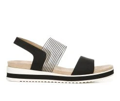 Outlet ๐ Women's LifeStride Zing Wedge ๐ฉด Sandals Black ๐งจ