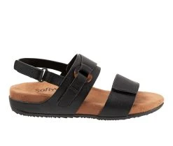 Outlet 🔔 Women's Softwalk Benissa 🩴 Sandals Black ⌛