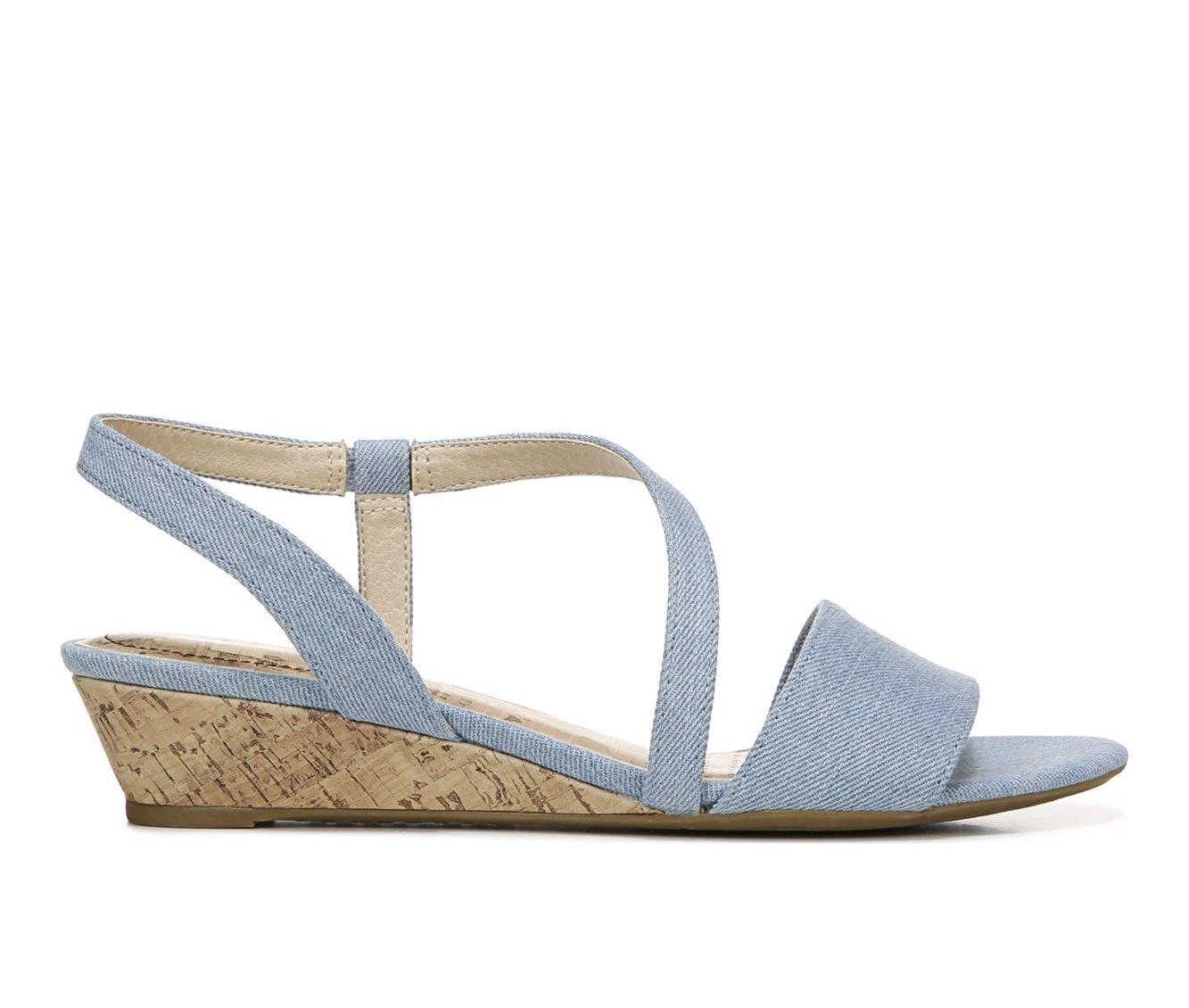 Best Sale ๐ Women's LifeStride Yasmine Wedge ๐ฉด Sandals Light Blue ๐ - Image 2