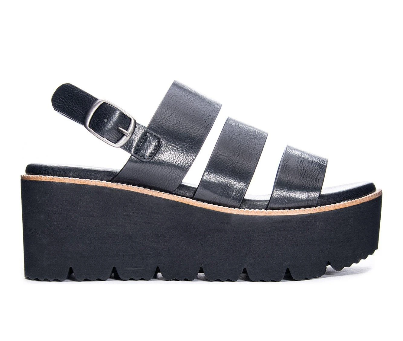 Cheap โค๏ธ Women's Dirty Laundry Pendulum Flatform ๐ฉด Sandals Black ๐