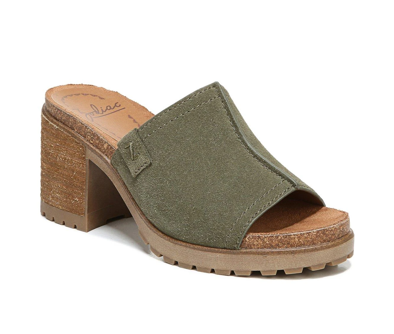 Buy ๐ Women's Zodiac Lissa Heeled ๐ฉด Sandals Moss ๐ - Image 3