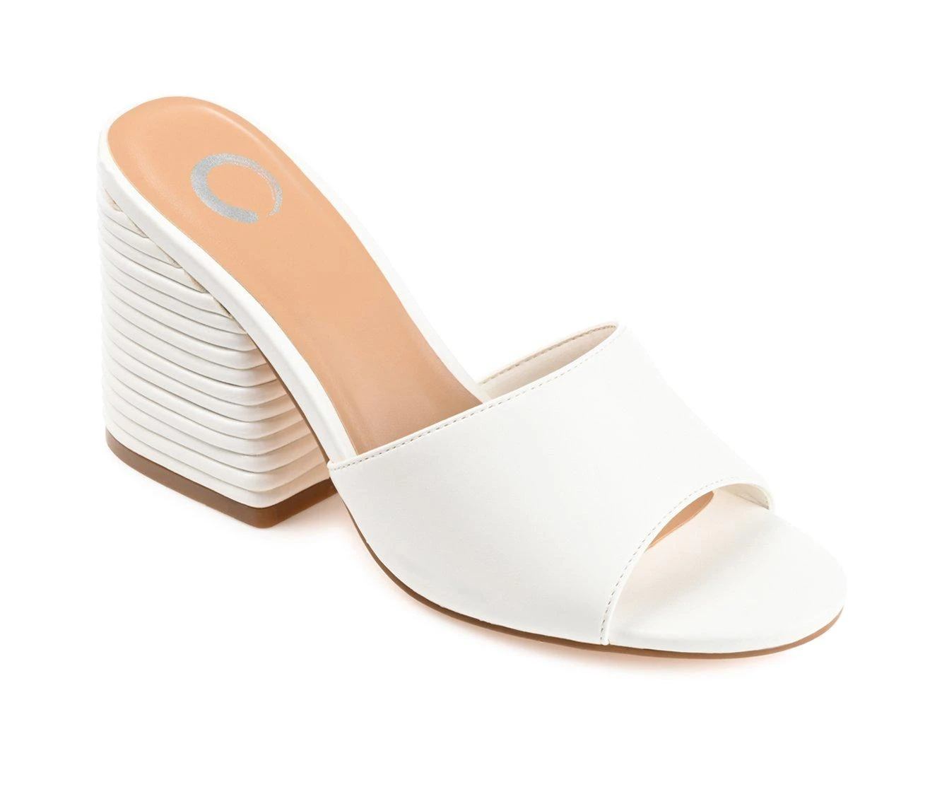 New โ๏ธ Women's Journee Collection Leslee ๐ Dress ๐ฉด Sandals White ๐ - Image 3