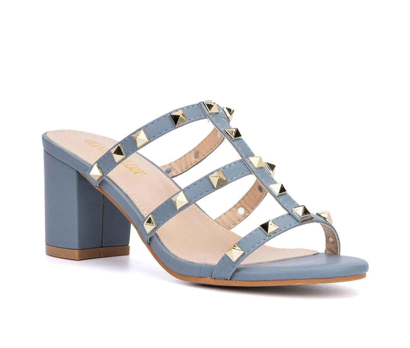 Promo ๐ Women's Olivia Miller Asia ๐ Dress ๐ฉด Sandals Blue ๐ - Image 3