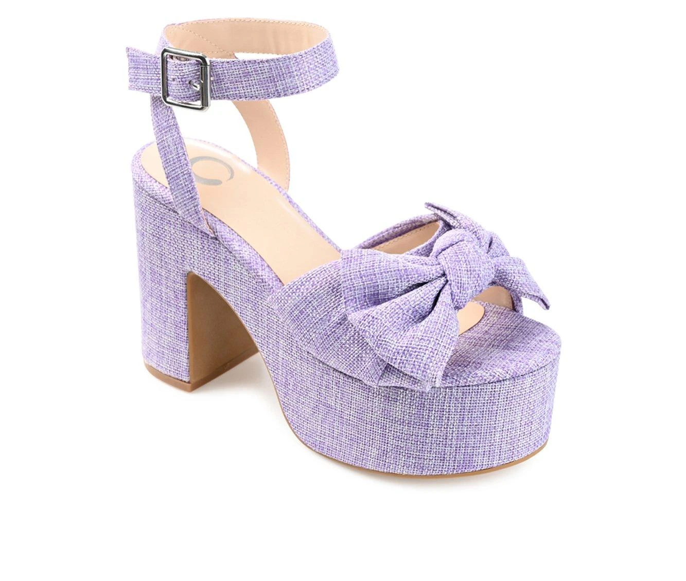 Best Pirce โ Women's Journee Collection Zenni ๐ Dress ๐ฉด Sandals Purple โญ - Image 3