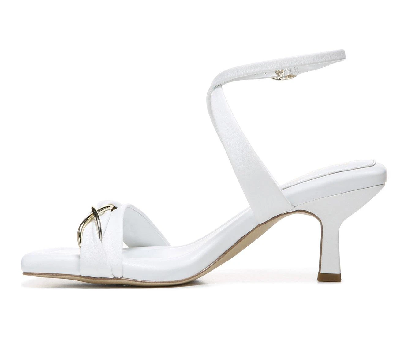 Brand new 🤩 Women's Franco Sarto Belle Heeled 👗 Dress 🩴 Sandals White 🎁 - Image 4